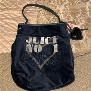 Juicy Couture Velvet Shoulder Bag